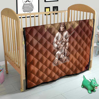 Geronimo Native American Quilt Rifle and Desert Landscape Native American Warrior - Wonder Print Shop