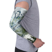 Chief Joseph Native American Arm Sleeves Tribal Heart Symbol Inspirational Quote Will Fight No More Forever - Wonder Print Shop