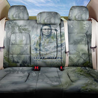 Chief Joseph Native American Back Car Seat Cover Tribal Heart Symbol Inspirational Quote Will Fight No More Forever - Wonder Print Shop
