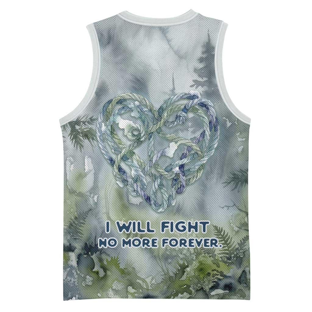 Chief Joseph Native American Basketball Jersey Tribal Heart Symbol Inspirational Quote Will Fight No More Forever - Wonder Print Shop