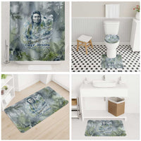Chief Joseph Native American Bathroom Set Tribal Heart Symbol Inspirational Quote Will Fight No More Forever - Wonder Print Shop