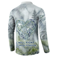 Chief Joseph Native American Button Sweatshirt Tribal Heart Symbol Inspirational Quote Will Fight No More Forever - Wonder Print Shop