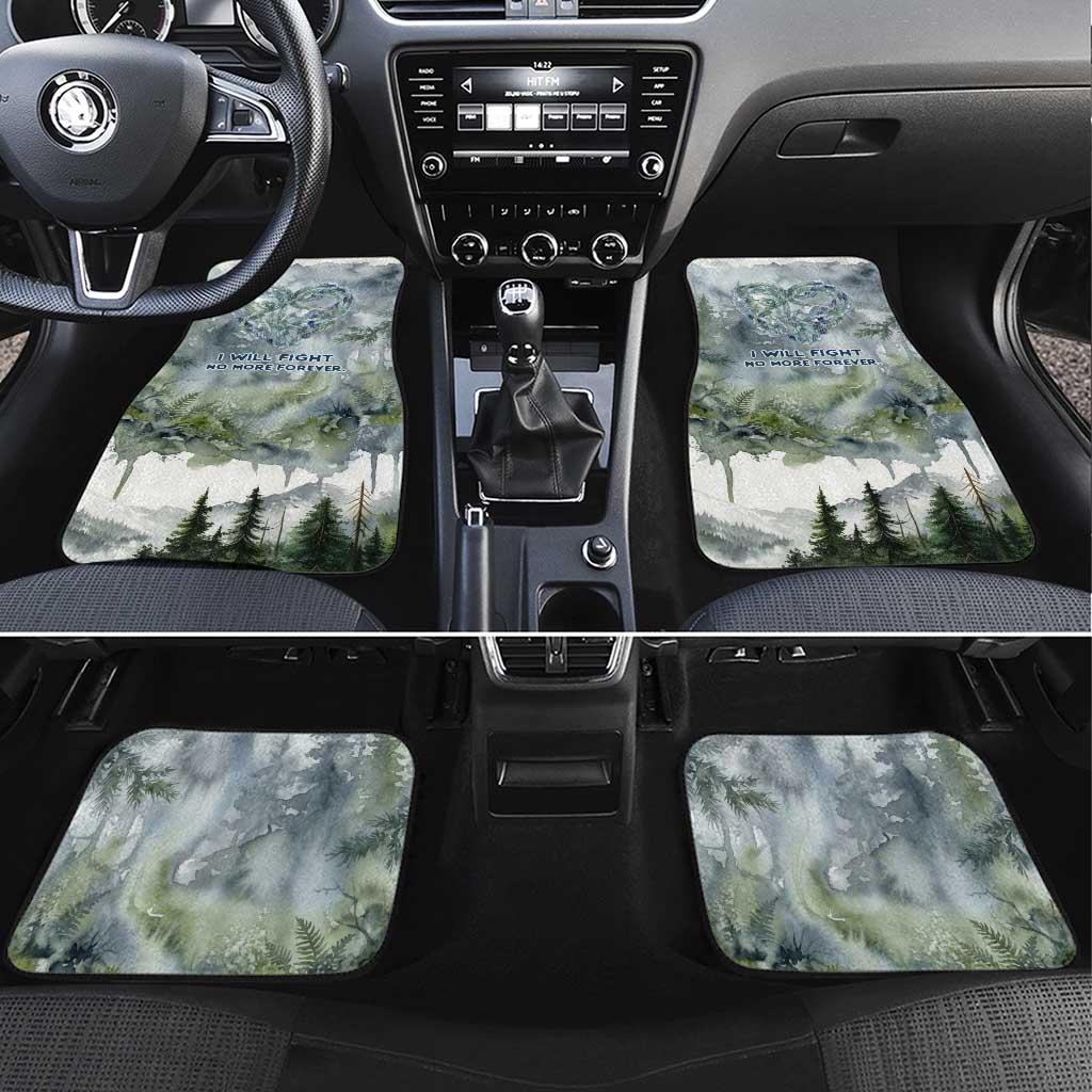 Chief Joseph Native American Car Mats Tribal Heart Symbol Inspirational Quote Will Fight No More Forever - Wonder Print Shop