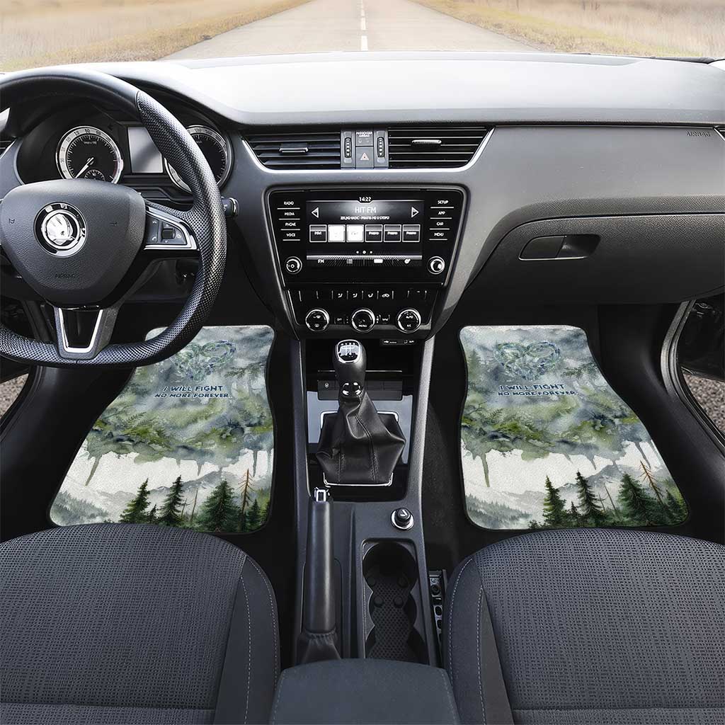 Chief Joseph Native American Car Mats Tribal Heart Symbol Inspirational Quote Will Fight No More Forever - Wonder Print Shop