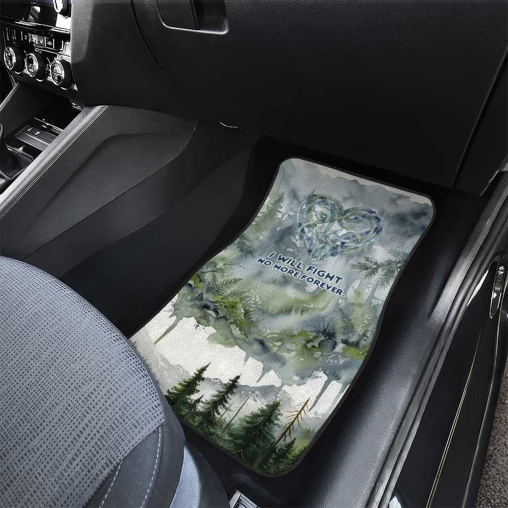 Chief Joseph Native American Car Mats Tribal Heart Symbol Inspirational Quote Will Fight No More Forever - Wonder Print Shop