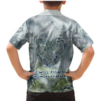 Chief Joseph Native American Family Matching Mermaid Dress and Hawaiian Shirt Tribal Heart Symbol Inspirational Quote Will Fight No More Forever - Wonder Print Shop