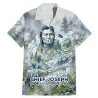 Chief Joseph Native American Family Matching Mermaid Dress and Hawaiian Shirt Tribal Heart Symbol Inspirational Quote Will Fight No More Forever - Wonder Print Shop