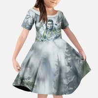 Chief Joseph Native American Family Matching Off Shoulder Maxi Dress and Hawaiian Shirt Tribal Heart Symbol Inspirational Quote Will Fight No More Forever - Wonder Print Shop