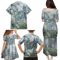 Chief Joseph Native American Family Matching Puletasi and Hawaiian Shirt Tribal Heart Symbol Inspirational Quote Will Fight No More Forever - Wonder Print Shop