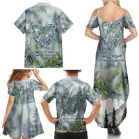 Chief Joseph Native American Family Matching Summer Maxi Dress and Hawaiian Shirt Tribal Heart Symbol Inspirational Quote Will Fight No More Forever - Wonder Print Shop