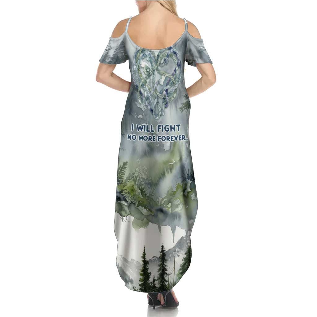 Chief Joseph Native American Family Matching Summer Maxi Dress and Hawaiian Shirt Tribal Heart Symbol Inspirational Quote Will Fight No More Forever - Wonder Print Shop