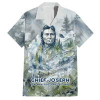 Chief Joseph Native American Hawaiian Shirt Tribal Heart Symbol Inspirational Quote Will Fight No More Forever - Wonder Print Shop
