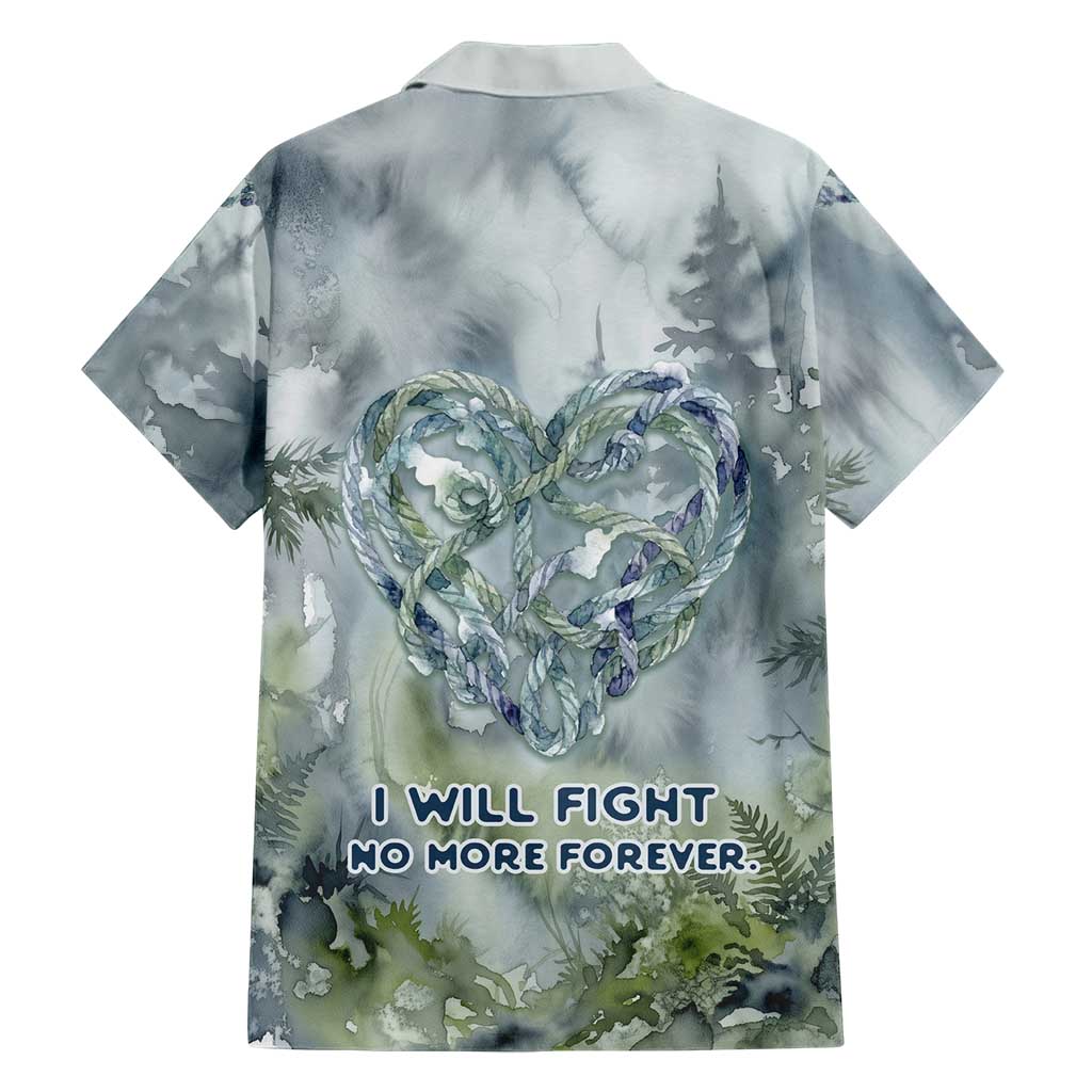 Chief Joseph Native American Hawaiian Shirt Tribal Heart Symbol Inspirational Quote Will Fight No More Forever - Wonder Print Shop