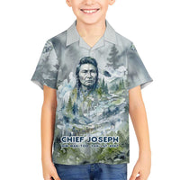 Chief Joseph Native American Hawaiian Shirt Tribal Heart Symbol Inspirational Quote Will Fight No More Forever - Wonder Print Shop