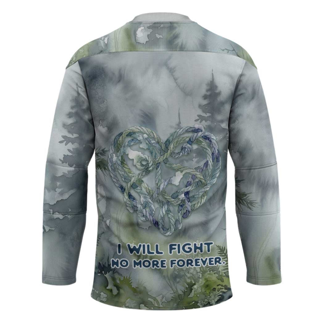 Chief Joseph Native American Hockey Jersey Tribal Heart Symbol Inspirational Quote Will Fight No More Forever - Wonder Print Shop