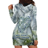 Chief Joseph Native American Hoodie Dress Tribal Heart Symbol Inspirational Quote Will Fight No More Forever - Wonder Print Shop