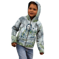Chief Joseph Native American Kid Hoodie Tribal Heart Symbol Inspirational Quote Will Fight No More Forever - Wonder Print Shop