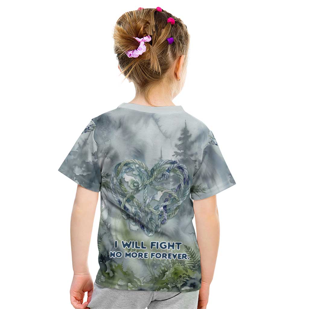 Chief Joseph Native American Kid T Shirt Tribal Heart Symbol Inspirational Quote Will Fight No More Forever - Wonder Print Shop