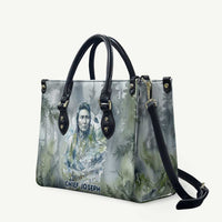 Chief Joseph Native American Leather Bag Tribal Heart Symbol Inspirational Quote Will Fight No More Forever - Wonder Print Shop