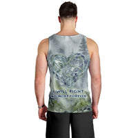 Chief Joseph Native American Men Tank Top Tribal Heart Symbol Inspirational Quote Will Fight No More Forever - Wonder Print Shop