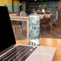 Chief Joseph Native American Skinny Tumbler Tribal Heart Symbol Inspirational Quote Will Fight No More Forever - Wonder Print Shop