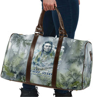 Chief Joseph Native American Travel Bag Tribal Heart Symbol Inspirational Quote Will Fight No More Forever - Wonder Print Shop