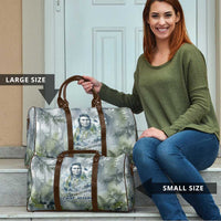 Chief Joseph Native American Travel Bag Tribal Heart Symbol Inspirational Quote Will Fight No More Forever - Wonder Print Shop