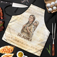 Sacagawea Native American Apron River Journey Scene Inspirational Quote Lead with Your Heart - Wonder Print Shop