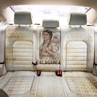 Sacagawea Native American Back Car Seat Cover River Journey Scene Inspirational Quote Lead with Your Heart - Wonder Print Shop