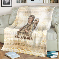Sacagawea Native American Blanket River Journey Scene Inspirational Quote Lead with Your Heart - Wonder Print Shop