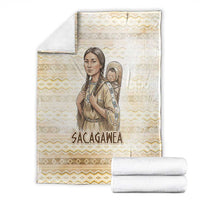 Sacagawea Native American Blanket River Journey Scene Inspirational Quote Lead with Your Heart - Wonder Print Shop