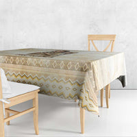 Sacagawea Native American Tablecloth River Journey Scene Inspirational Quote Lead with Your Heart - Wonder Print Shop
