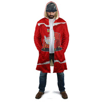 Silly Goose Cloak with Newspaper and Armchair Pattern