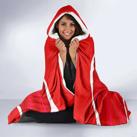 Silly Goose Hooded Blanket with Newspaper and Armchair Pattern