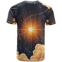 Grumpy Frog T Shirt with Refuse to Study Quote and Starburst Pattern