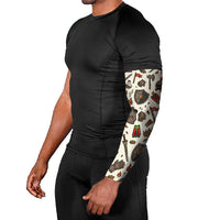 Funny Cartoon Knight Frog Arm Sleeves Medieval Mood Meme