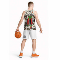 Funny Cartoon Knight Frog Basketball Jersey Medieval Mood Meme