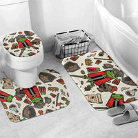 Funny Cartoon Knight Frog Bathroom Set Medieval Mood Meme