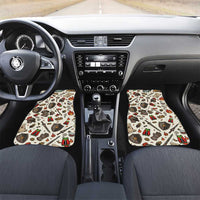 Funny Cartoon Knight Frog Car Mats Medieval Mood Meme