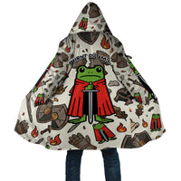 Funny Cartoon Knight Frog Cloak Medieval Mood Meme
