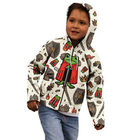 Funny Cartoon Knight Frog Kid Hoodie Medieval Mood Meme