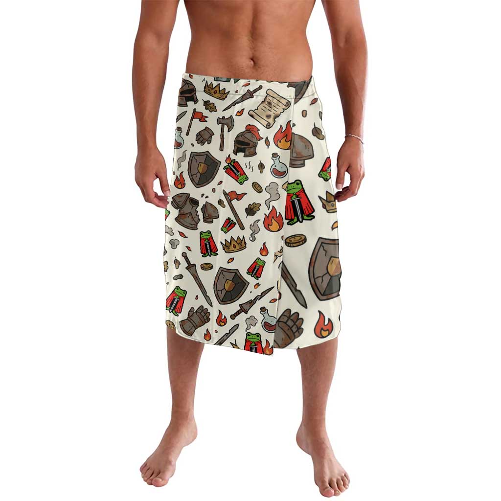 Funny Cartoon Knight Frog Lavalava Medieval Mood Meme