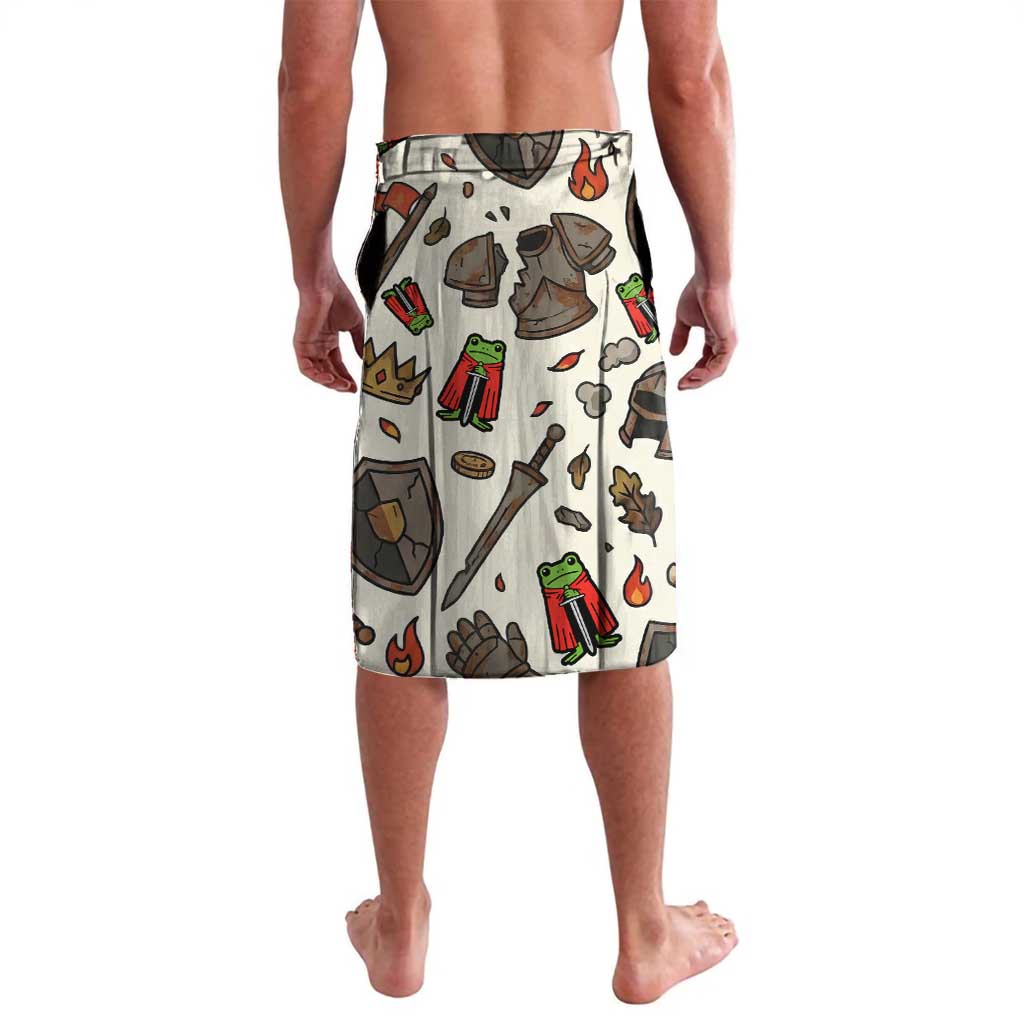 Funny Cartoon Knight Frog Lavalava Medieval Mood Meme