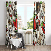 Funny Cartoon Knight Frog Window Curtain Medieval Mood Meme
