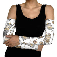 I Require Snacks Raccoon Arm Sleeves Cute Bandit Raccoon Chaos with a Knife