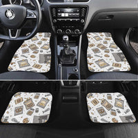 I Require Snacks Raccoon Car Mats Cute Bandit Raccoon Chaos with a Knife