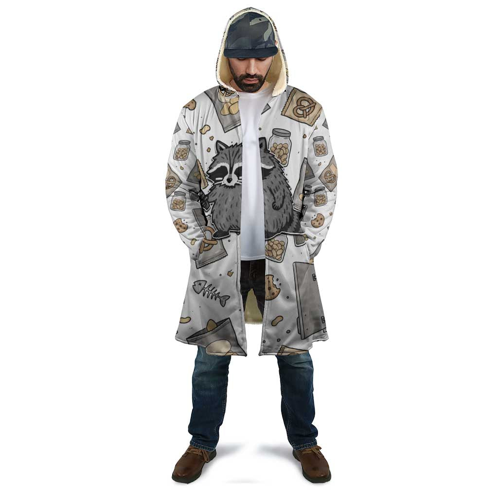 I Require Snacks Raccoon Cloak Cute Bandit Raccoon Chaos with a Knife