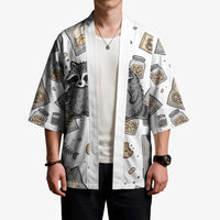 I Require Snacks Raccoon Kimono Cute Bandit Raccoon Chaos with a Knife