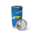Ukraine Pride Tumbler Cup Map, Flag & Tryzub with Sunflower Field Patriotic