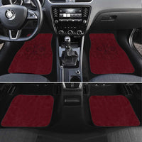 Demonic Skull Sigil Vikings Car Mats Dark Gothic Rune Grunge Illustration